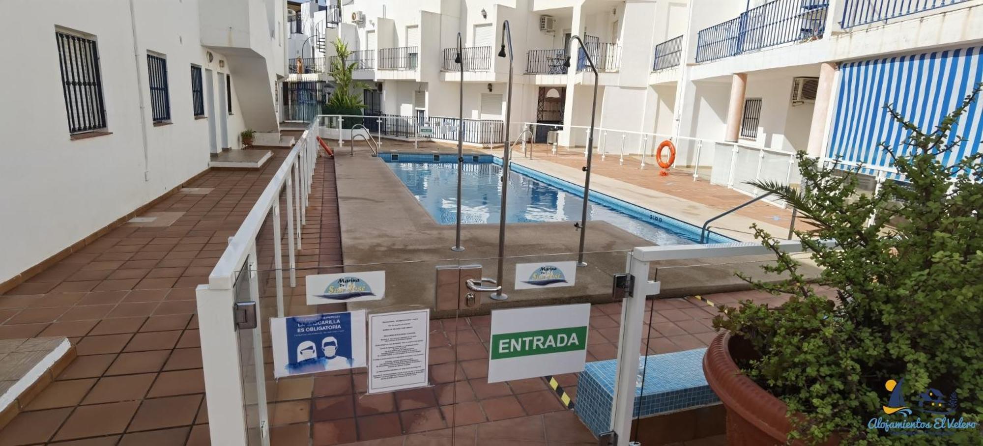 El Velero A 300M De La Playa Piscina Parking Y Wifi 산 호세 외부 사진